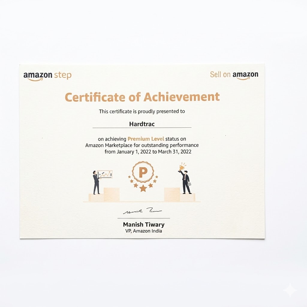 Amazon Premium Sellers Level Certificate
